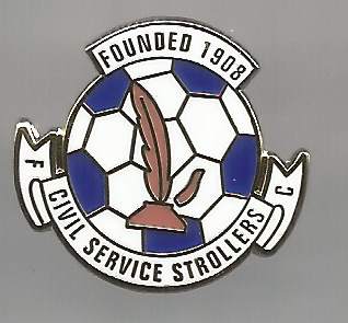 Badge Civil Service Strollers FC